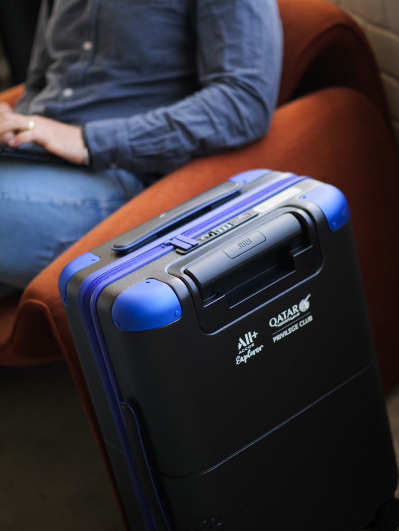 July case with partner logos